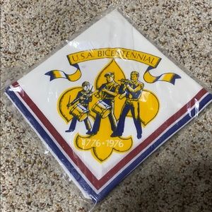 Vintage New Boy Scout Bicentennial bandanna